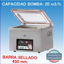 ENVASADORA DE BARRA SOLDADURA DE 450 mm. y Bomba de 20 m3/h