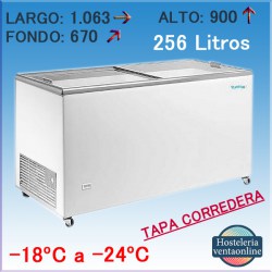 ARCON CONGELADOR PUERTAS DE CRISTAL CORREDERAS HF 300 TCG