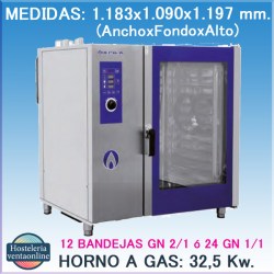 Horno Repagas a Gas HG-1221/1