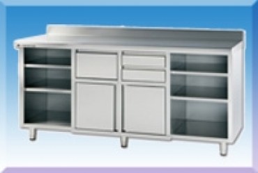 Mesas Cafeteras Hostelería Inox.