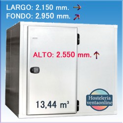 Cámara de Refrigeración panelable. 