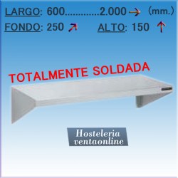 Estanterias de Pared Soldadas.Fondo 250 mm.