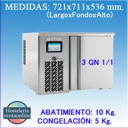 Abatidor de temperatura INFRICO ABT3 1S