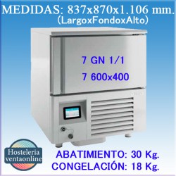 Abatidor de temperatura INFRICO ABT7 1L