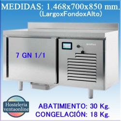 Abatidor de temperatura INFRICO ABT7 1M