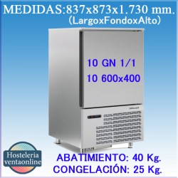 Abatidor de Temperatura Infricool IABT10 1L