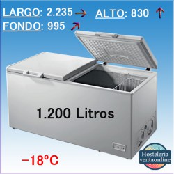 Arcón Congelador Puerta Abatible FC-300 Eutron