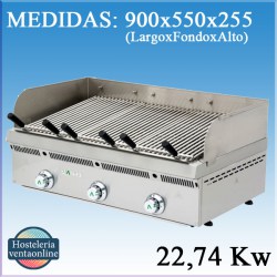 Barbacoa-Parrilla a gas Mainho PBV 90