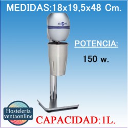 Batidor de bebidas irimar BBE S METALIZADO