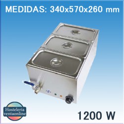 BAÑO MARIA ELECTRICO BM ECO-3-GN-1/3