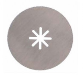 Boquilla churro Mediano de 8 puntas BCAF8M