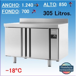 MESA REFRIGERADA PRE-INSTALADA INFRICO BMGN 1470 GRBT