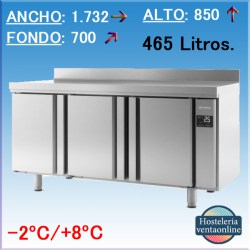 MESA REFRIGERACIÓN PRE-INSTALADA INFRICO BMGN 1960 GR