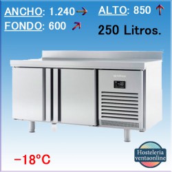 MESA REFRIGERADA PRE-INSTALADA INFRICO BMPP 1500 GRBT
