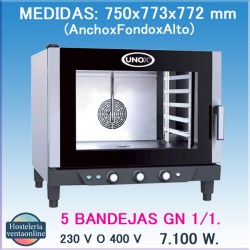 Horno Unox Electrico xv 393