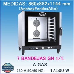 Horno Unox Electrico XV513G
