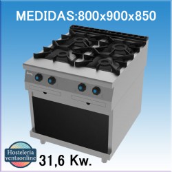 Cocina a gas JEMI T401 