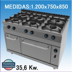 Cocina a gas 716