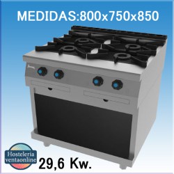 Cocina a gas t741