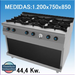 Cocina a gas t761 chef