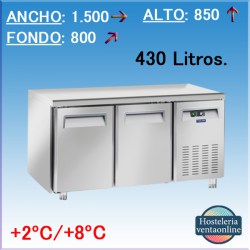 MESA REFRIGERADA COOL HEAD PA 2100 SIN PETO