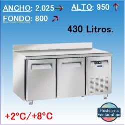MESA REFRIGERADA COOL HEAD PA 2200 CON PETO