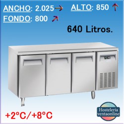 MESA REFRIGERADA COOL HEAD PA 3100 SIN PETO