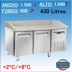 MESA REFRIGERADA PIZZERIA COOL HEAD QZ 20