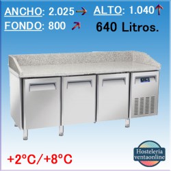 MESA REFRIGERADA PIZZERIA COOL HEAD QZ 30