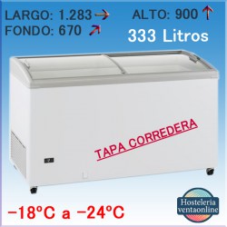 ARCON CONGELACIÓN PUERTAS DE CRISTAL CORREDERAS HF 300 TCG