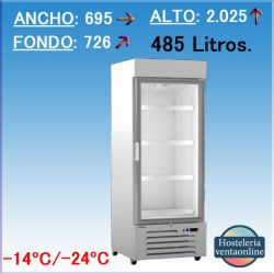 Armario Expositor Congelación Edenox ACE-651-C HC