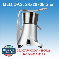 EXPRIMIDOR ZUMO MANUAL DISTRIPLUS INOX.