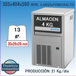 FABRICADOR DE HIELO INFRICO FHC20AHC