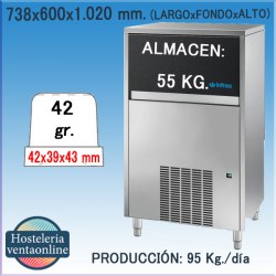 FABRICADOR DE HIELO INFRICO FHC90AHC
