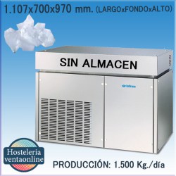 FABRICADOR DE HIELO FHESM1500 A/W