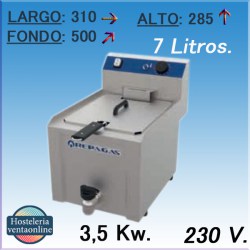 Freidora Eléctrica Repagas FES-7M