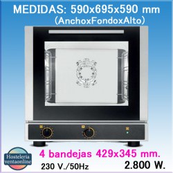 Horno Eléctrico Snack EKA EKF 423 P