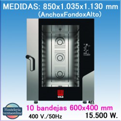 Horno Eléctrico Pastelería/Panadería EKA MKF 1064 BM