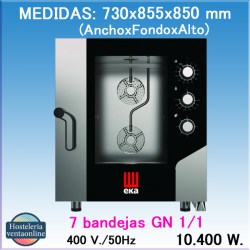 Horno Eléctrico Gastronomía EKA MKF 711 S