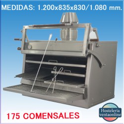 HORNO BRASA  PIRA 120 SILVER ED