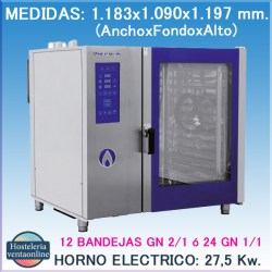 Horno repagas Electrico HE-1221/2