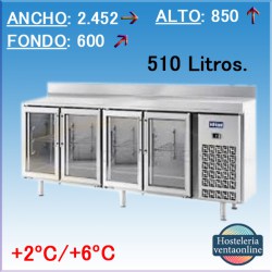 INFRICOOL MESA REFRIGERACIÓN IM604PCR