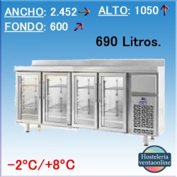 INFRICOOL FRENTE MOSTRADOR IF604PCR