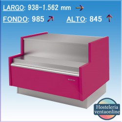 Vitrina mueble caja infrico serie glace vgl m