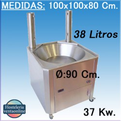 Fogón freidora Automática a Gas inhospan FGAUT100 