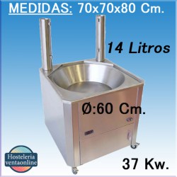 Fogón freidora Automática a Gas inhospan FGAUT70 