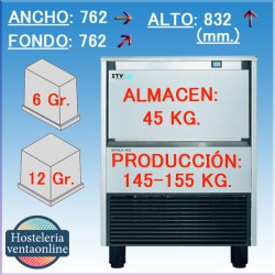 ITV MAQUINA HIELO SPIKA NG150