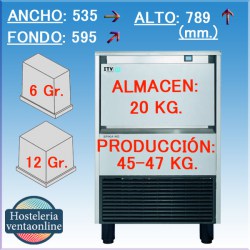 ITV MAQUINA HIELO SPIKA NG50