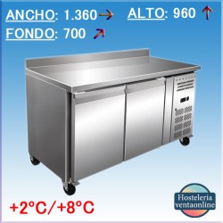 Mesa Fría Gastronorm GN2200TN