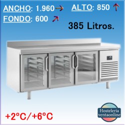 MESA FRIA PUERTA CRISTAL BMPP 2000 CR